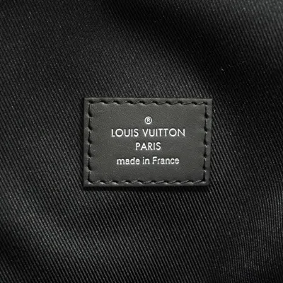 Pre-owned Louis Vuitton Black Backpack ()