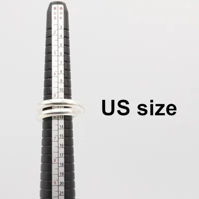 Pre-owned Hermes Silver Silver 925 Band Ring ()