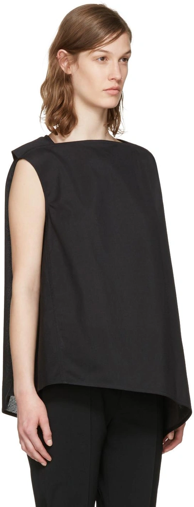 Shop Rick Owens Black Nouveau Blouse