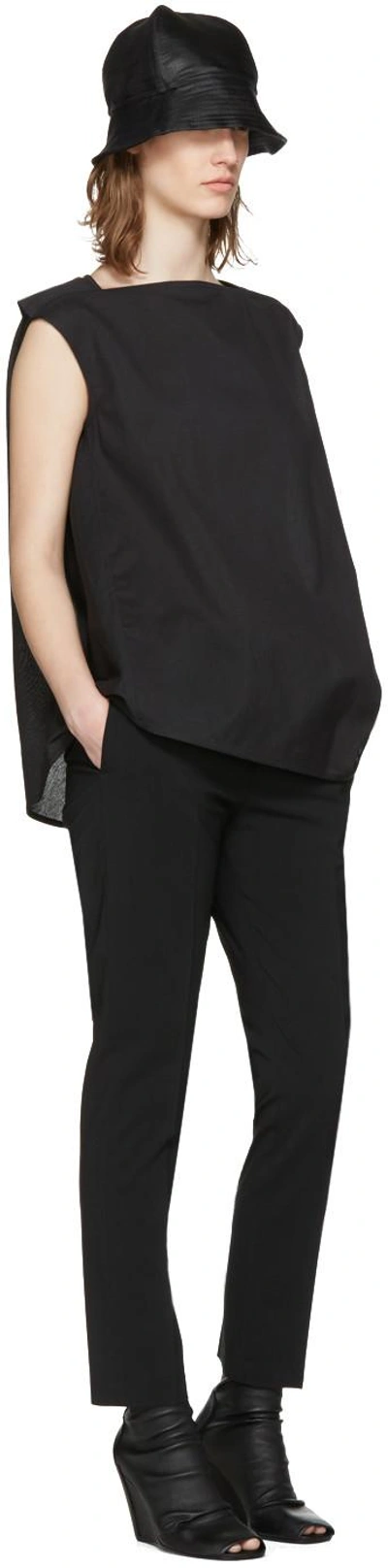 Shop Rick Owens Black Nouveau Blouse