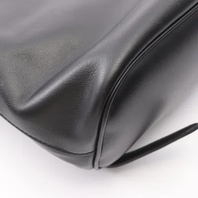 Pre-owned Fendi Black Leather Backpack ()