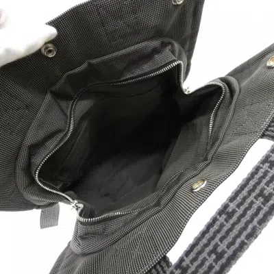 Pre-owned Hermes Black Canvas Backpack ()