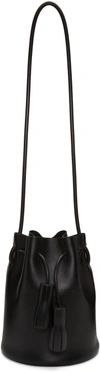 BUILDING BLOCK Black Mini Bucket Bag