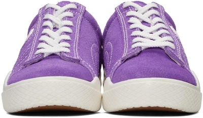 Shop Eytys Purple Wave Rough Uv Sneakers