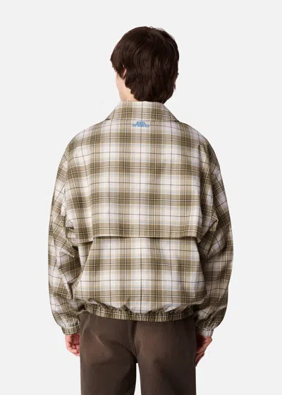 Axel Arigato Terra Check-pattern Jacket In Multi