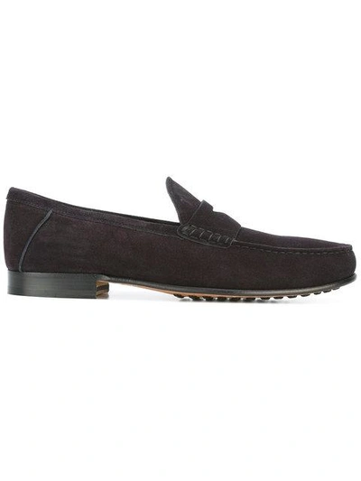 Shop Tod's Classic Loafers - Brown