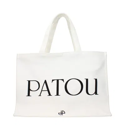 Patou -inspired Cotton Mini Bag With Decorative Trim