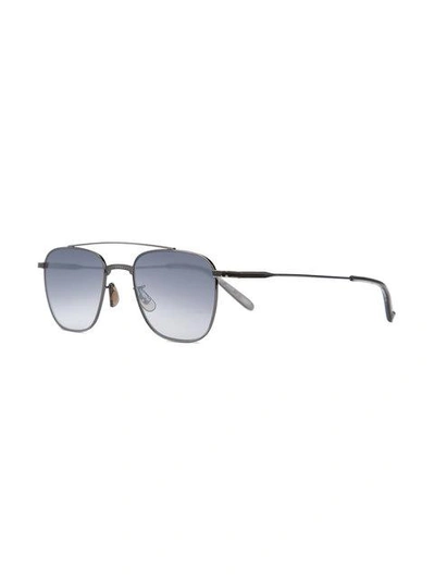 Shop Garrett Leight Riviera Sunglasses - Grey
