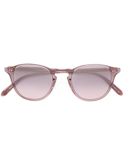 Shop Garrett Leight 'hampton' Sonnenbrille In Pink