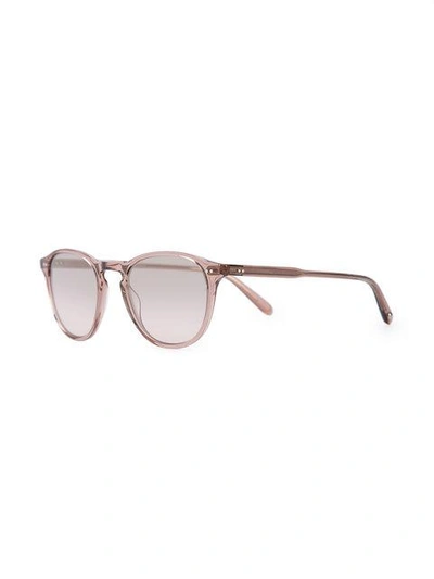 Shop Garrett Leight 'hampton' Sonnenbrille In Pink