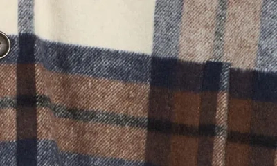 Thread & Supply Plaid Shacket In Multi