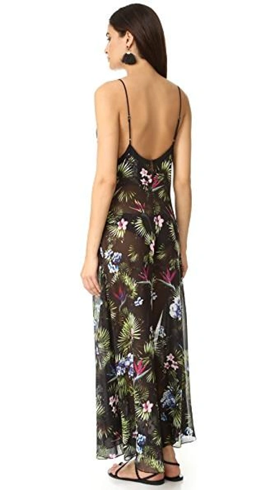 Shop Fleur Du Mal Tropical Slip Dress