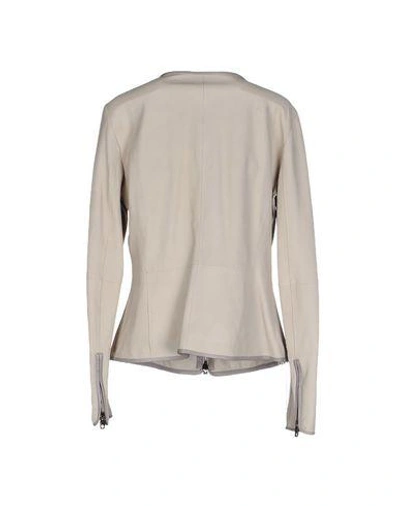 Shop Emporio Armani Blazer In Beige