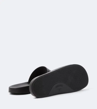 Burberry Check Slides In Brown