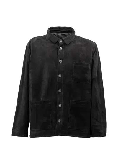 SUEDE MULTI-POCKET JACKET