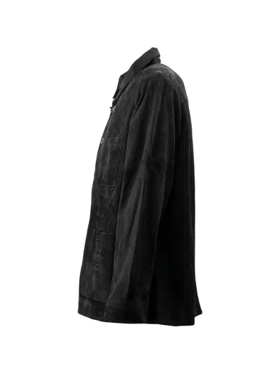 SUEDE MULTI-POCKET JACKET