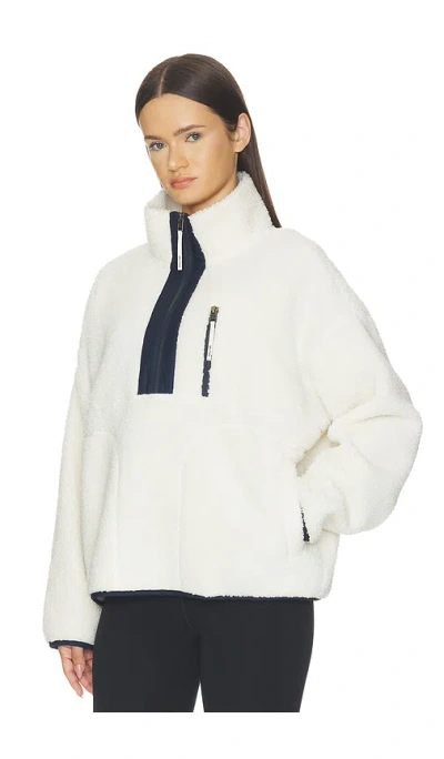 Splits59 Reese Half Zip Pullover In White