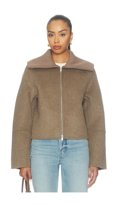 Samsoe & Samsoe Sacleo Jacket In Brown