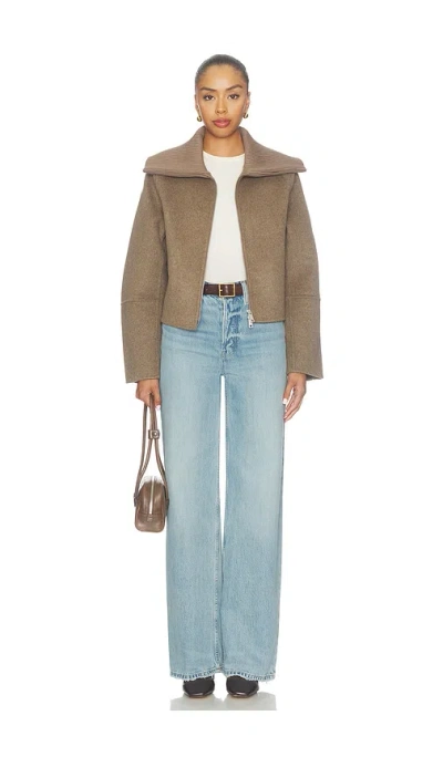 Samsoe & Samsoe Sacleo Jacket In Brown