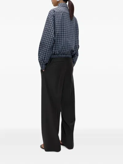 Cordera Checked Elasticated-hem Shirt In Blue