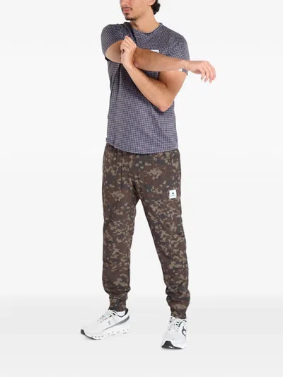 Saysky Houndstooth Combat T-shirt In Multi