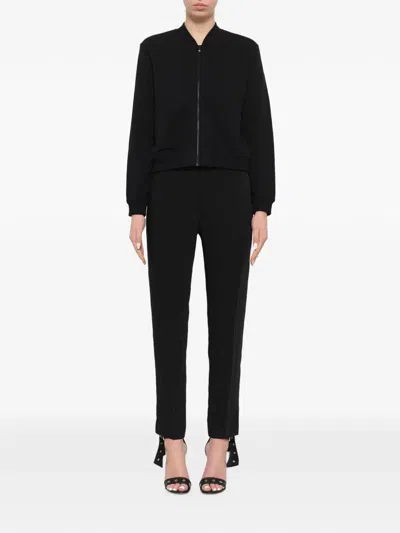 Kenzo Tiger-embroidered Bomber Jacket In Gray