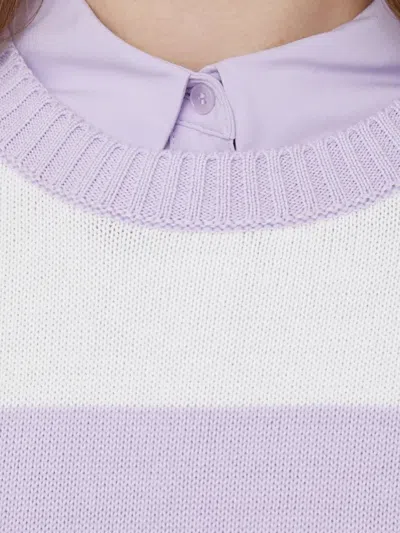 Benetton Horizontal-stripe Sweater In Multi