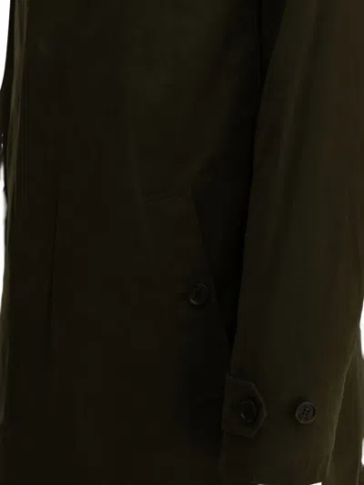 Sealup Button-up Single-breasted Coat In Green