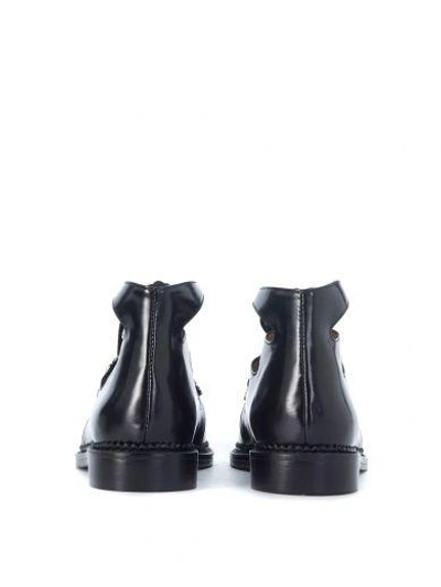 Shop Toga Pulla Black Shiny Leather Shoes In Nero