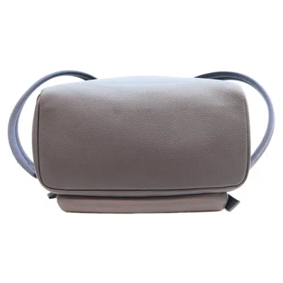 Pre-owned Louis Vuitton Navy Leather Backpack ()