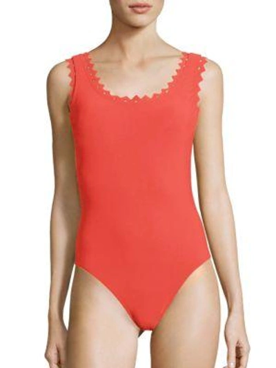 Shop Karla Colletto Swim One-piece Swimsuit In Bego