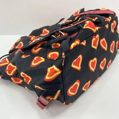 Pre-owned Prada Black Nylon Backpack ()