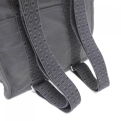 Pre-owned Hermes Black Canvas Backpack ()