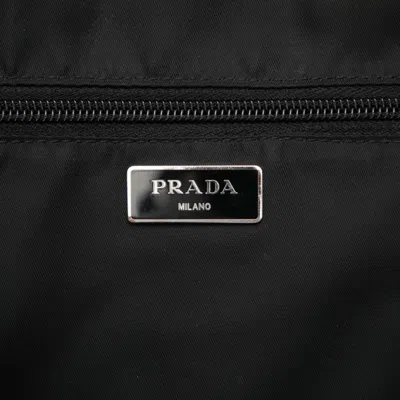Pre-owned Prada Black Nylon Backpack ()