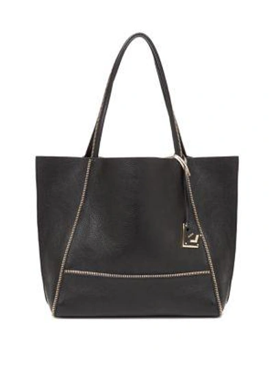Shop Botkier Soho Leather Tote In Black