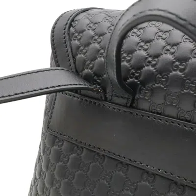 Pre-owned Gucci Black Backpack ()