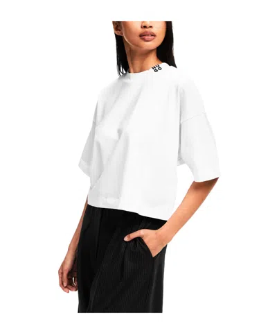 Hugo Boss Solid Color T-shirt In White