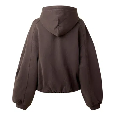 Jacquemus Oversized Pullover Sweatshirt In Brown