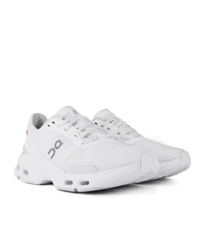 On Solid Color Sneakers In White