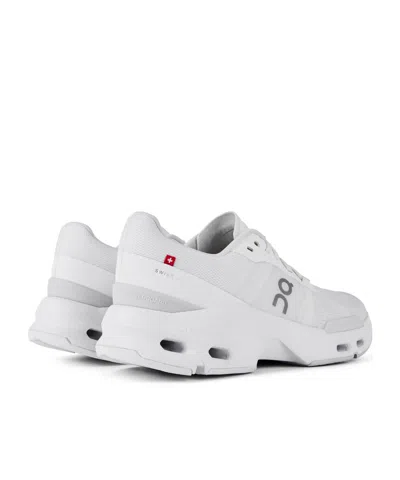 On Solid Color Sneakers In White