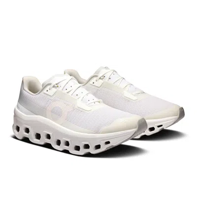 On Cloudmster Void Sneaker In White