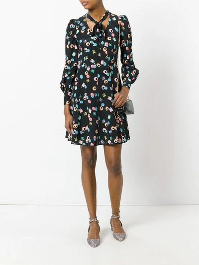 Shop Marc Jacobs Licorice Print Dress