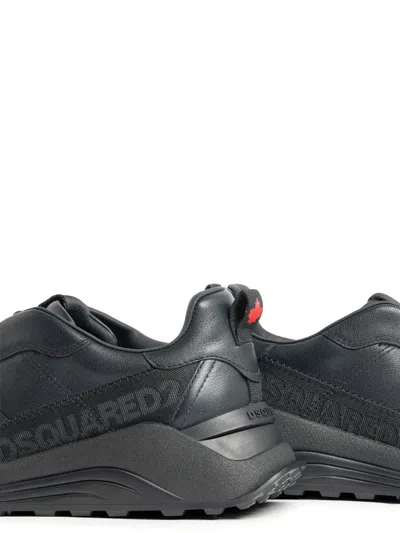 Dsquared2 D2 Flow Sneakers In Black