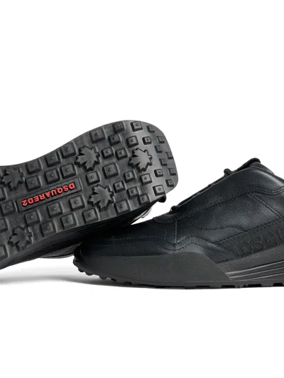 Dsquared2 D2 Flow Sneakers In Black