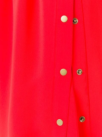 Shop Kenzo Button Detail Skirt