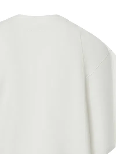 Hed Mayner Oversized Logo-print T-shirt In White