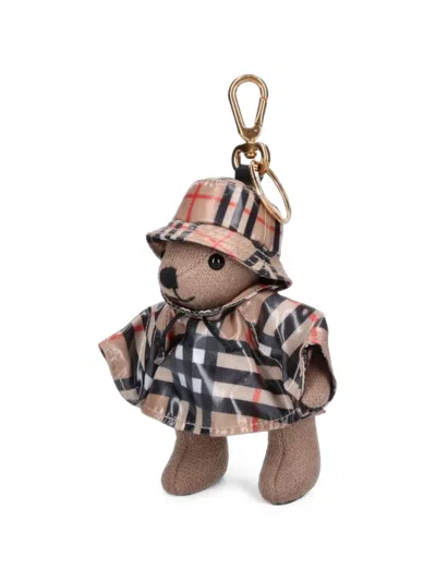 Burberry Thomas Bear Keyring In Multi
