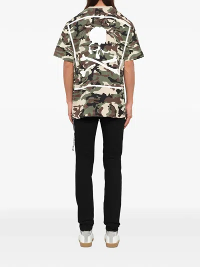 Mastermind Japan Camo-print T-shirt In Multi