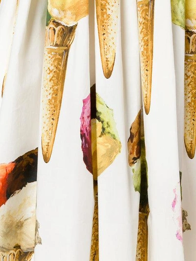 Shop Dolce & Gabbana Ice-cream Print Skirt