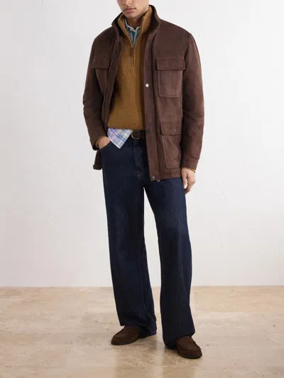 Valstar Brown Polyester Full-length Jacket In Brown